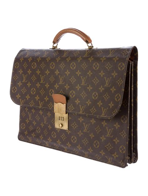 louis vuitton vintage briefcase|vintage louis vuitton pre owned.